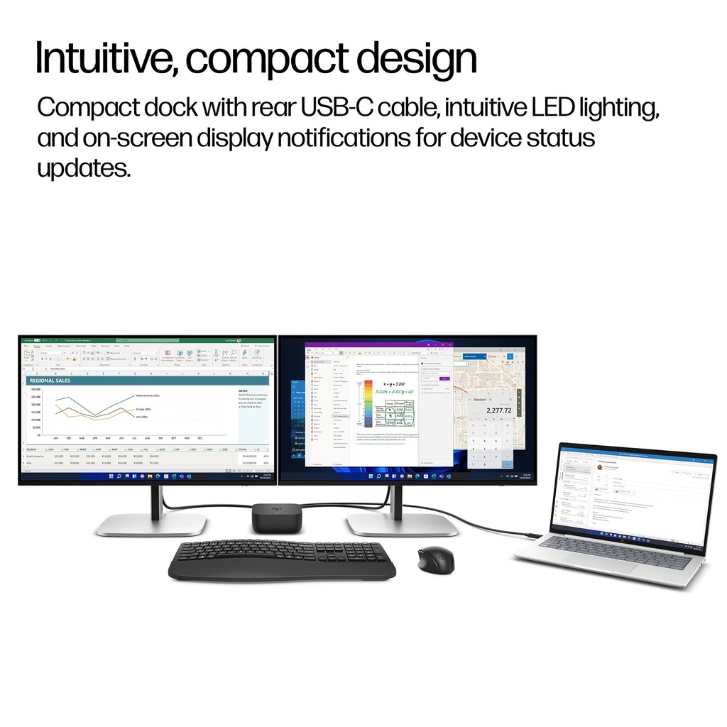 HP USB-C 100W G6 dock