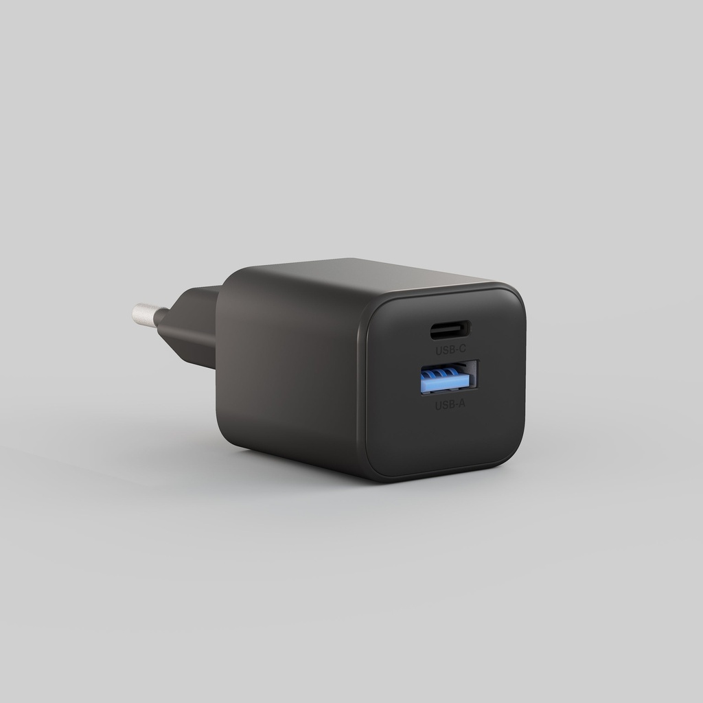 Zens USB-C PD adapter 30W - 1x USB-A / 1x USB-C