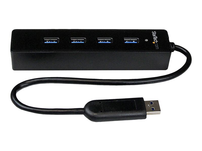 StarTech.com 4-Port USB 3.0 Hub met ingebouwde kabel