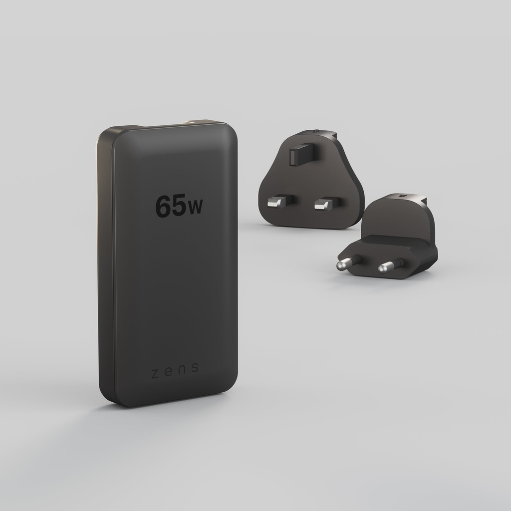 Zens flat USB-C Power Adapter | 65W